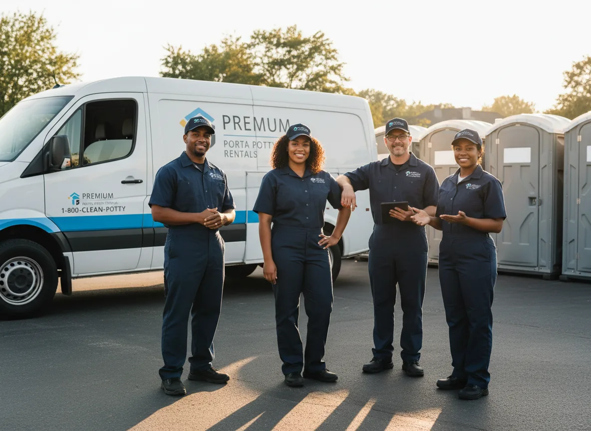 VIP Portable Toilets company in Collison, IL